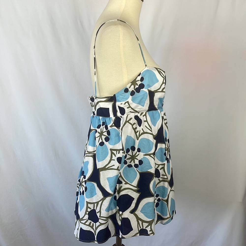 J. Crew Floral Camisole with Removable Empire Waist Tie - Size 8 - Picture 11 of 16